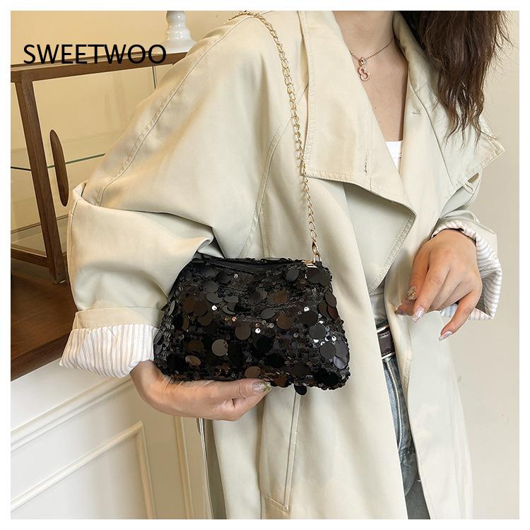 2026 Big Sequin Glitter Mini C - Fashion Street Night ulasan dan harga