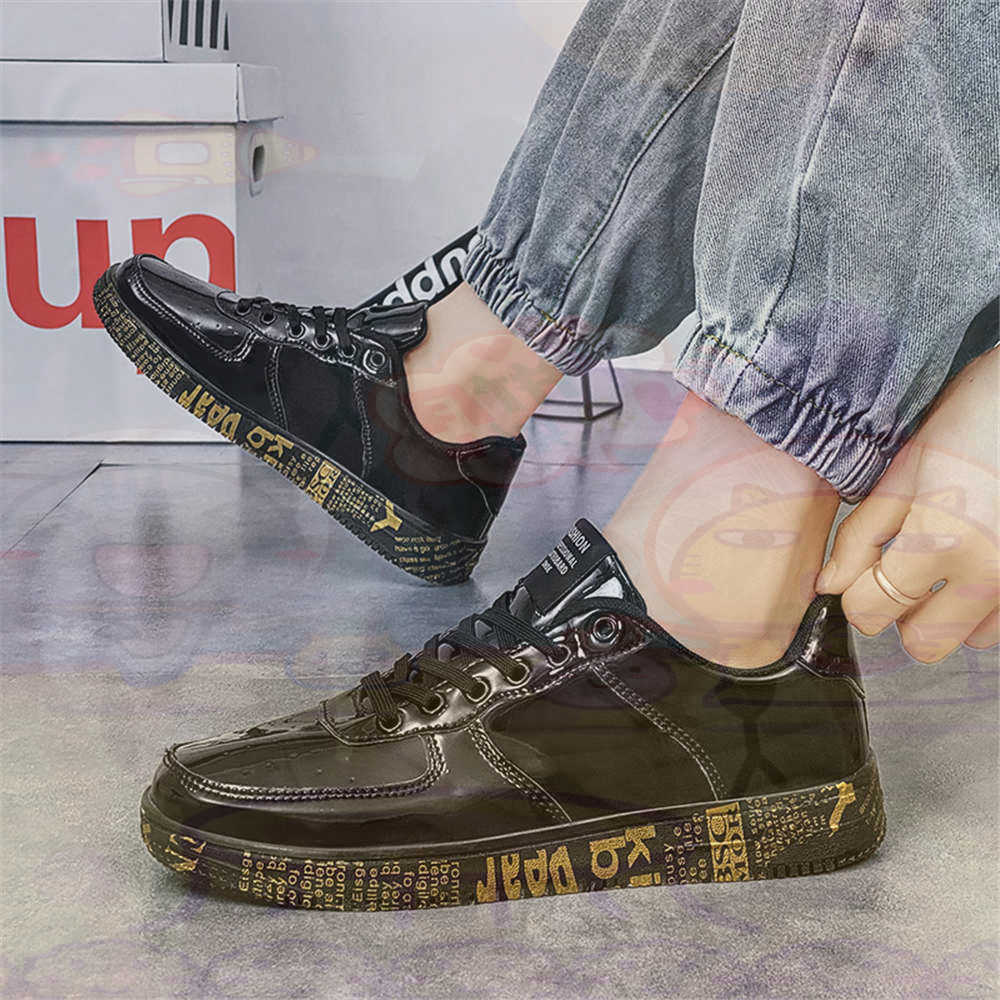 Round Foot Size 45 Sneakers Wh - Street Fashion Canada ulasan dan harga